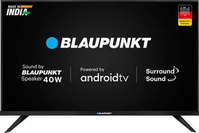 Blaupunkt Cybersound 106 cm (42 inch) Full HD LED Smart Android TV with 40W Speaker  (42CSA7707)