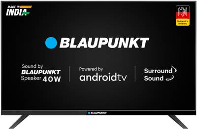 Blaupunkt Cybersound 80 cm (32 inch) HD Ready LED Smart Android TV with 40W Speaker  (32CSA7101)