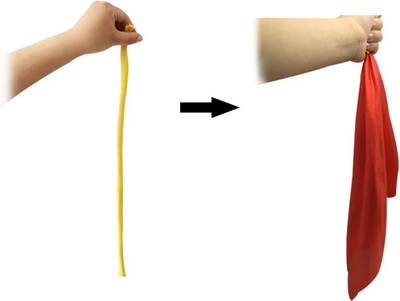 A SARKAR MAGIC SHOP ROPE TO SILK MAGIC TRICK / SILK FROM ROPE MAGIC 1 Magic Tricks