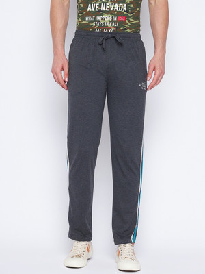 DUKE Striped Men Grey Track Pants