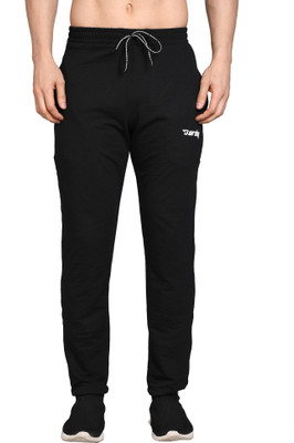 nomKLER Solid Men Dark Green Track Pants