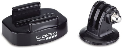 GoPro Helmet Flat Placement Camera Mount(Black)