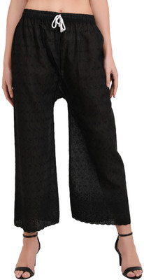 GIRIK FASHION Regular Fit Women Black Trousers