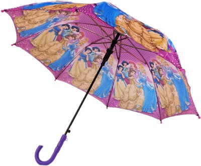 Rainpopson Cartoon Print Automatic Open Kids Umbrella for Boys and Girls (j56)) Umbrella(Multicolor)