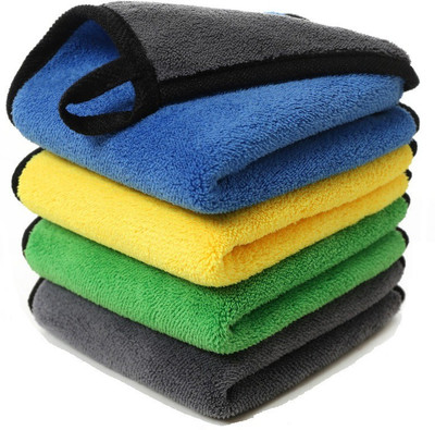 Auto Hub Microfiber Vehicle Washing  Cloth(Pack Of 4, 800 GSM)