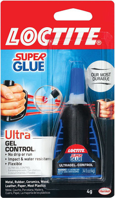 loctite 1363589 4 Gram Ultra Gel Control Super Glue, Pack of 1 Adhesive(4 g)