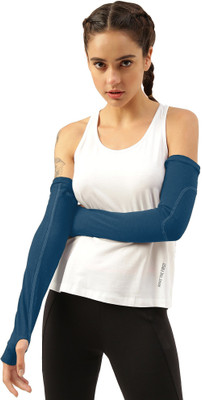 FREECULTR Bamboo Arm Sleeve For Men & Women(Free, Blue)