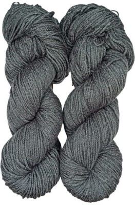 NTGS Oswal Knitting Yarn Martina Wool, Crave Wool Dark Grey 400 g Shade no-9