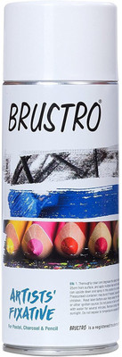 BRuSTRO Fixative 400 ml Spray Can Pastel Medium(400 ml)