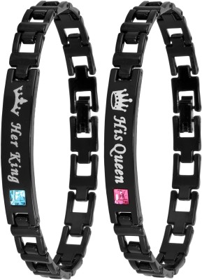 KAJARU Metal, Alloy Bracelet(Pack of 2)