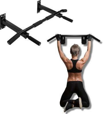 HASHTAG FITNESS pull up bar for home workout hanging rod height