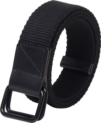 ZORO Men Black Canvas Belt