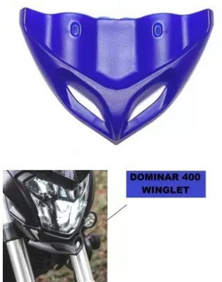 Qiisx Bajaj dominar 400 Winglet (Blue) Bike Fairing Kit