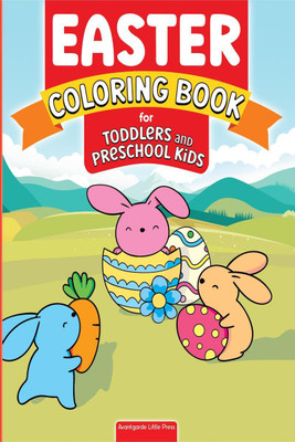 Easter Coloring Book for Toddlers and Preschool Kids(English, Paperback, Avantgarde Little Press)
