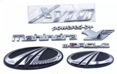 Automopix Emblem for Car(Silver)