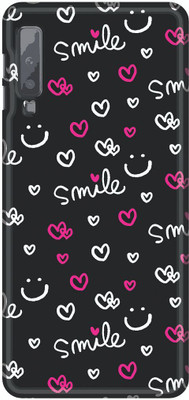 Hello Case Back Cover for Samsung Galaxy A7 2018 Edition(Multicolor, 3D Case, Pack of: 1)