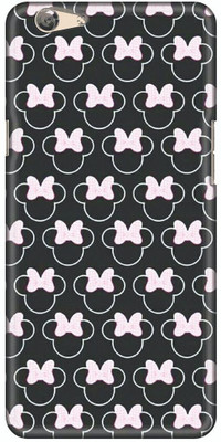 Zappy Back Cover for Oppo A83(Black, Pink, 3D Case, Pack of: 1)
