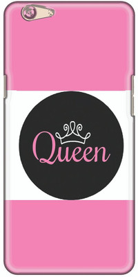 Zappy Back Cover for Oppo A83(Pink, White, Pack of: 1)