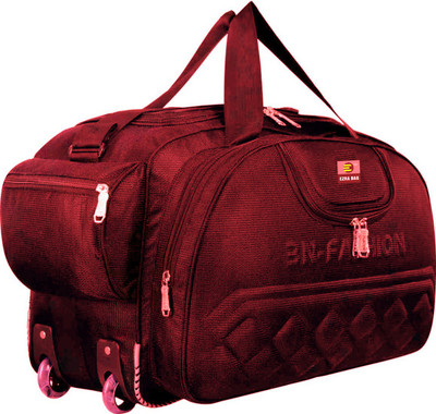 ezra (Expandable) Xfactor super premium Duffel With Wheels (Strolley)