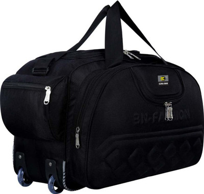 ezra (Expandable) Xfactor super premium Duffel With Wheels (Strolley)