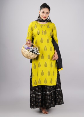 Sanjari Women Kurta Sharara Set