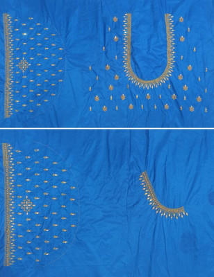 VLIPCARTZ Pure Silk Embroidered Blouse Material