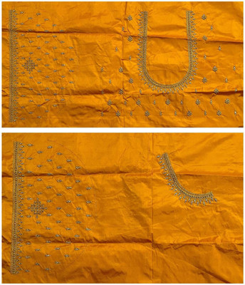 VLIPCARTZ Pure Silk Embroidered Blouse Material