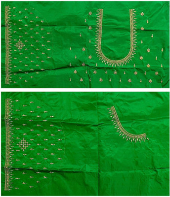 VLIPCARTZ Pure Silk Embroidered Blouse Material