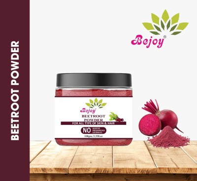 Bejoy Natural & Pure BeetRoot Powder For Healthy Pinkish Skin & Glowing & Shiny Skin(100 g)