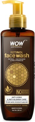 WOW SKIN SCIENCE Retinol For Fine Lines, Age Spots & Blemishes Face Wash