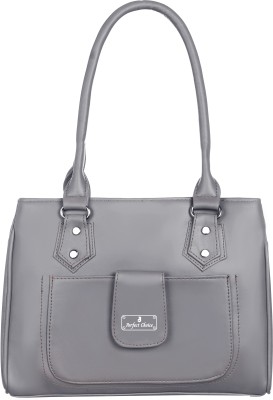 Perfect Choice Women Grey Shoulder Bag