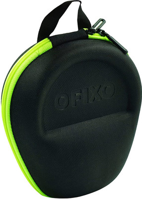 ZIARO Polyester Zipper Headphone Case For Universal(GREEN, BLACK)