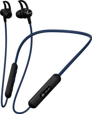 AMKETTE Amp Urban X9 Wireless Neckband BT 5.0, Incoming Call Vibration and 20H+ Playback Bluetooth Headset(Blue, In the Ear)