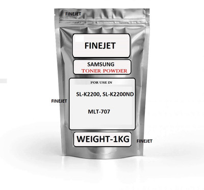 FINEJET EXTRA DARK TONER FOR USE IN SMSNG 707 CARTRIDGE K2200 PRINTER (1KG) Black Ink Toner Powder