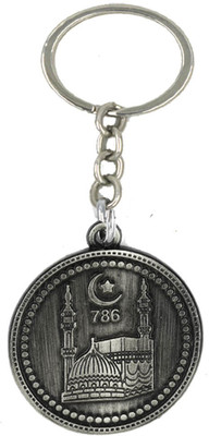 AFH Allha 786 Makka madina Metal Islamic Religious Gifting Key Chain Key Chain