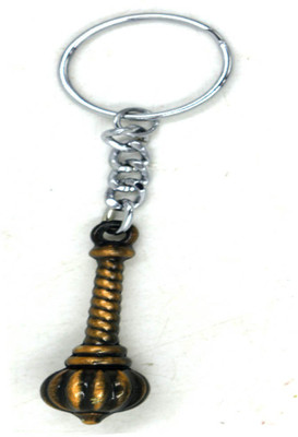 AFH Lord Hanuman Mahabali Gada Copper Religious Gifting Key Chain Key Chain