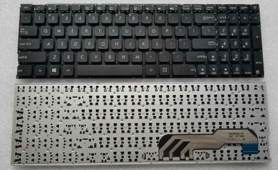 TECHCLONE X401, X401 Internal Laptop-size Laptop Keyboard Compatible with Desktop, Laptop, Mac(Black)