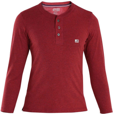 JOCKEY Boys Printed Pure Cotton Regular T Shirt(Red, Pack of 1)