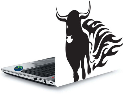 qth LINE ART LAP-1546 VINYL Reusable Laptop Skin Compatible for 15.6 inch(Theme: Spiritual)