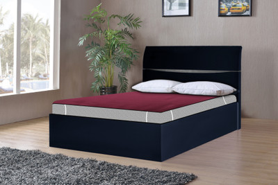 The Furnishing Tree Elastic Strap Single Size Waterproof Mattress Cover(Maroon)