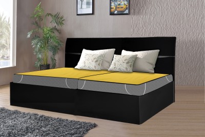 The Furnishing Tree Elastic Strap Double Size Waterproof Mattress Cover(Yellow)