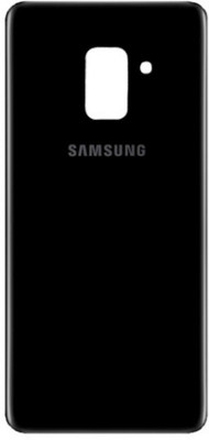 Srewingt Samsung Samsung Galaxy A8 Plus(Glass)/Samsung Galaxy A8+(Glass) Back Panel(Black)