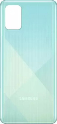 Srewingt Samsung Samsung Galaxy A71 Back Panel(Prism Crush Blue)