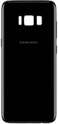 Srewingt Samsung Samsung Galaxy S8 Plus(Glass)/Samsung Galaxy S8+(Glass) Back Panel(Midnight Black)