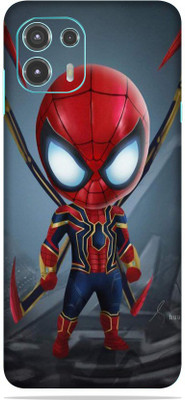 WeCre8 Skin's Motorola Moto Edge 20 Fusion, Spiderman Small Mobile Skin(Multicolor)