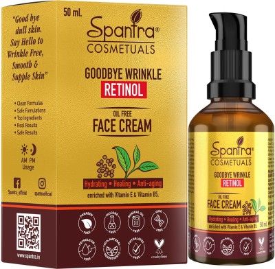 Spantra Retinol Oil Free Face Cream, Paraben and Sulphate Free,50ml(50 ml)