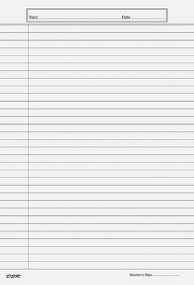 Eclet A4 100 Sheet Both Side Rulled White Sheet Project/Assignment/Practical/Homework (Pack of 100 sheets) A4 90 gsm A4 paper(Set of 100, White)
