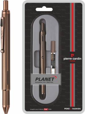 PIERRE CARDIN Planet Ball Pen(Pack of 2, Ink Color - Blue)