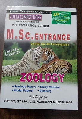 M.sc Zoology Pg Entrance [english Medium] 2022(Paperback, VIJETA COMPETITIONS)