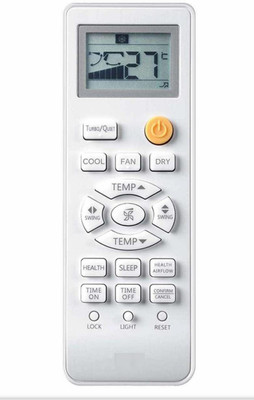 V4 Gadgets Compatible for HAIER AC Remote Remote Controller(White)
